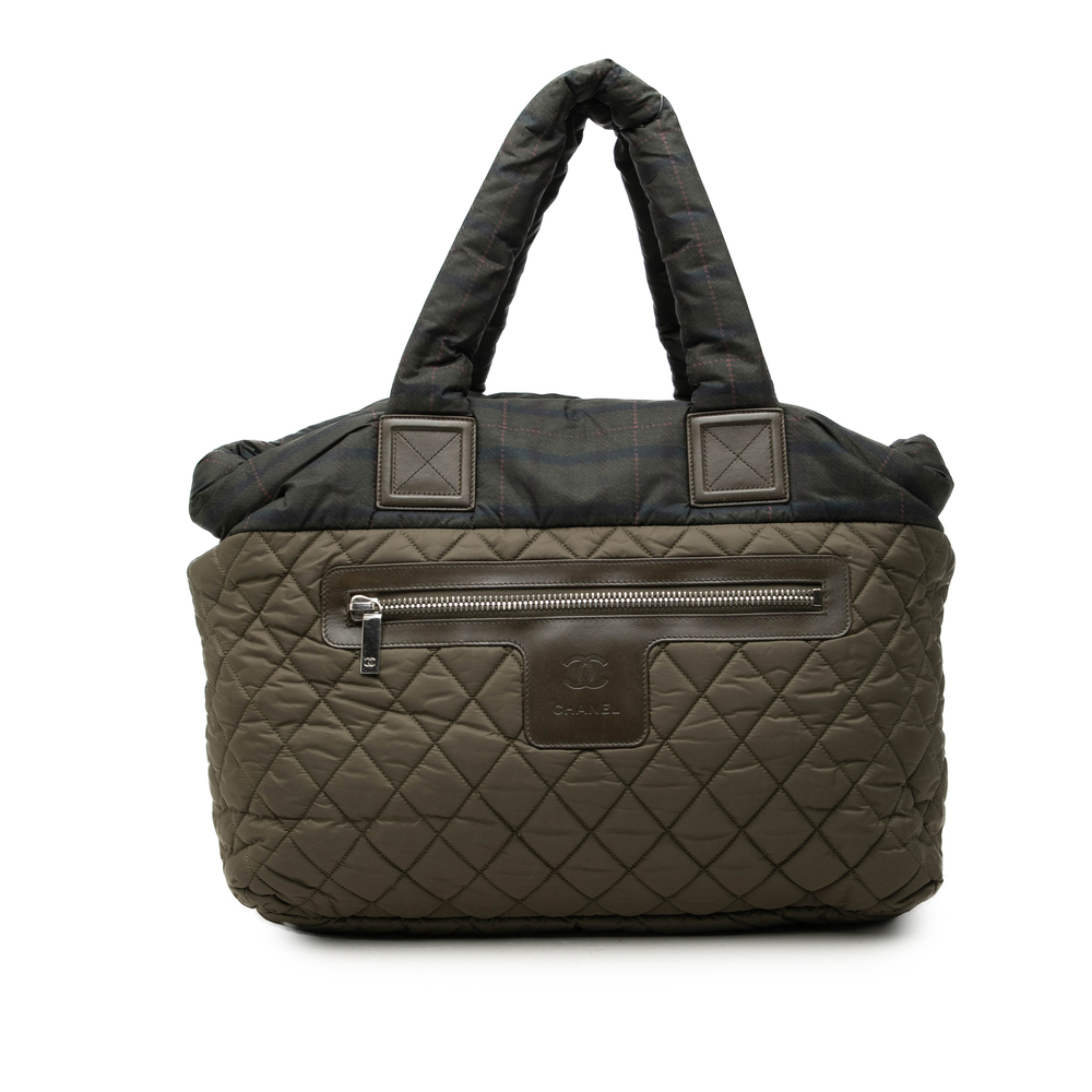 Pre-Loved Chanel Medium Quilted Nylon Coco Cocoon Tote